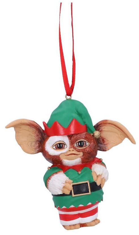 Gremlins Weihnachtskugeln - Gizmo Elf   - Lizenzierter Fanartikel