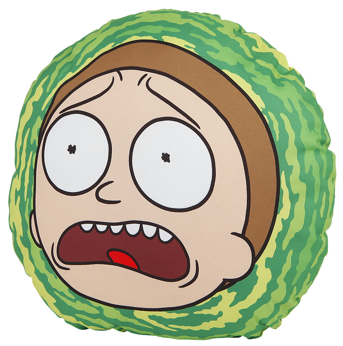 Rick And Morty Kissen - Portal - grün  - Lizenzierter Fanartikel