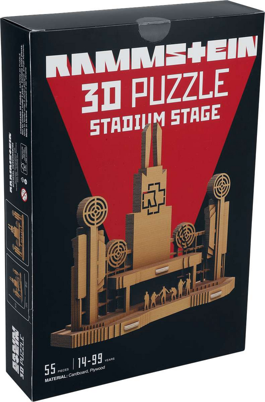 Rammstein  Puzzle - 3D Puzzle - Stadion Bühne -