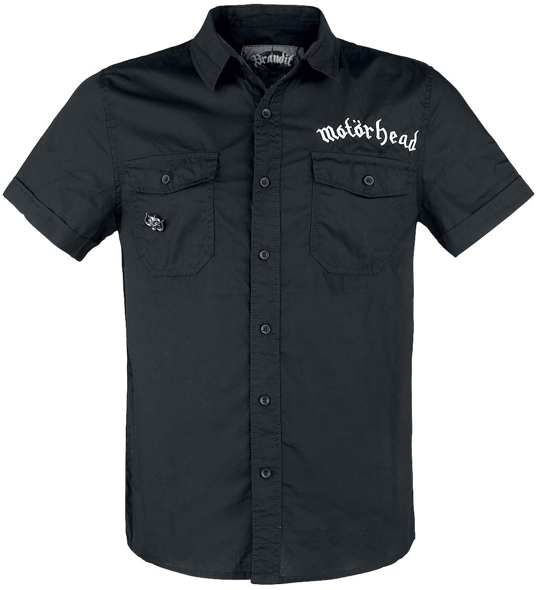 Motörhead - Brandit Bastards - Roadstar Shirt - Kurzarmhemd - schwarz