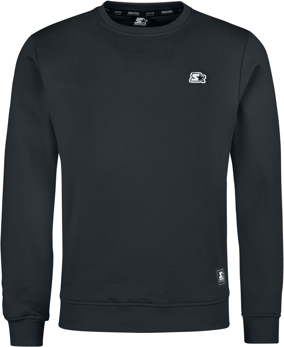 Starter Essential Crewneck Sweatshirt schwarz von Starter