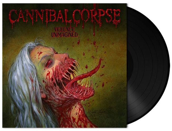 LP de Cannibal Corpse - Violence unimagined - pour Unisexe - noir