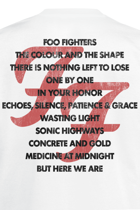Thumbnail - Foo Fighters 1995 T-Shirt weiß in M