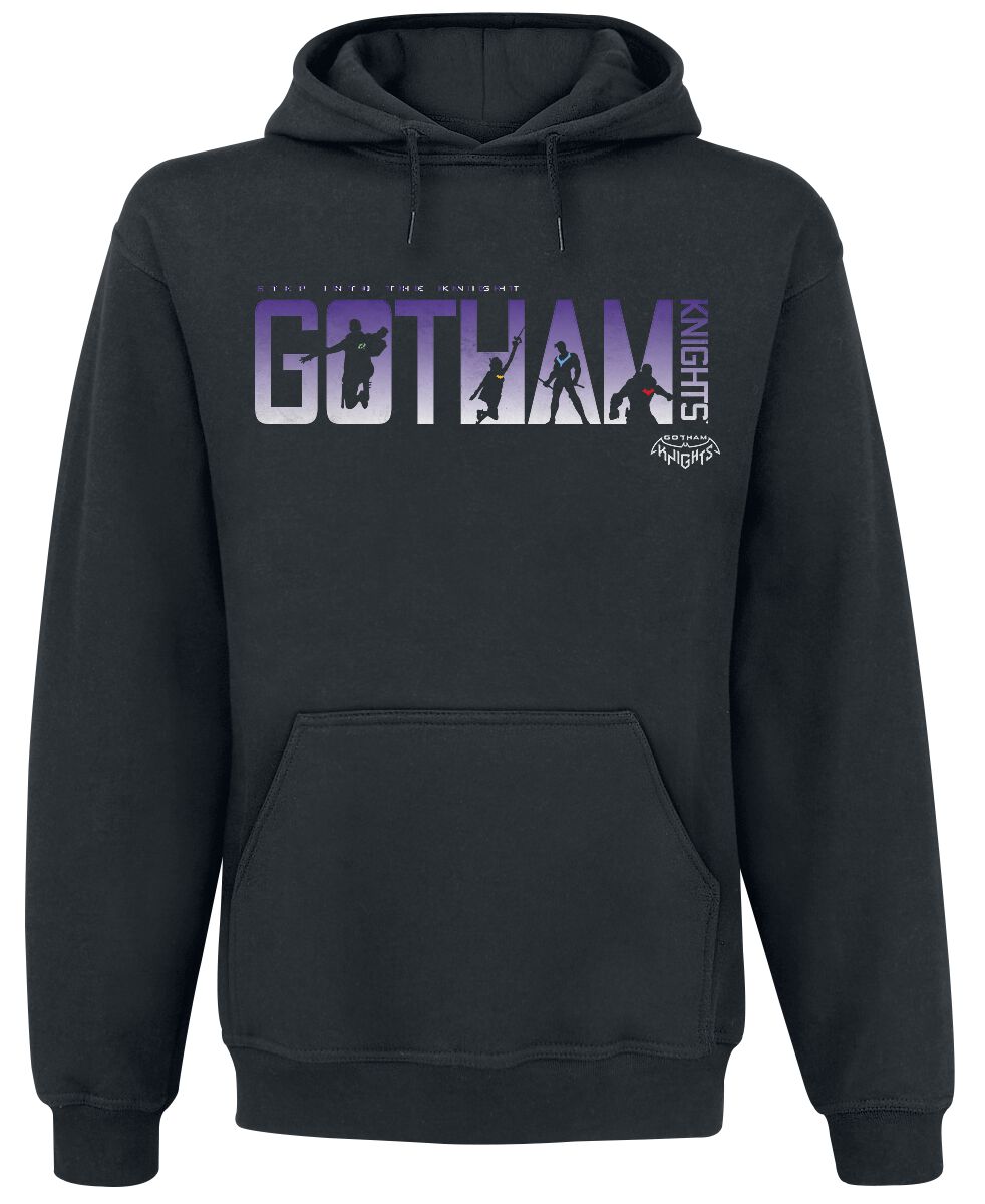 Batman Gotham Knights - Step Into The Knight Hooded sweater black
