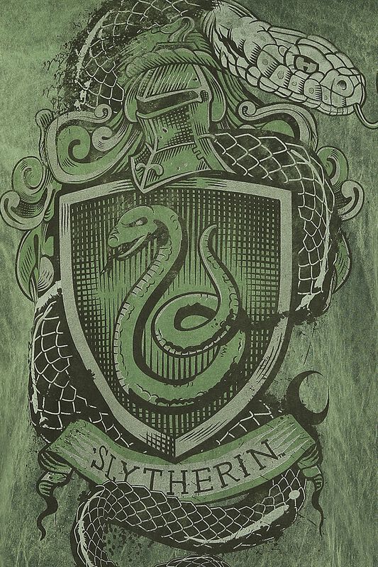 Männer Bekleidung Slytherin - The Snake | Harry Potter T-Shirt