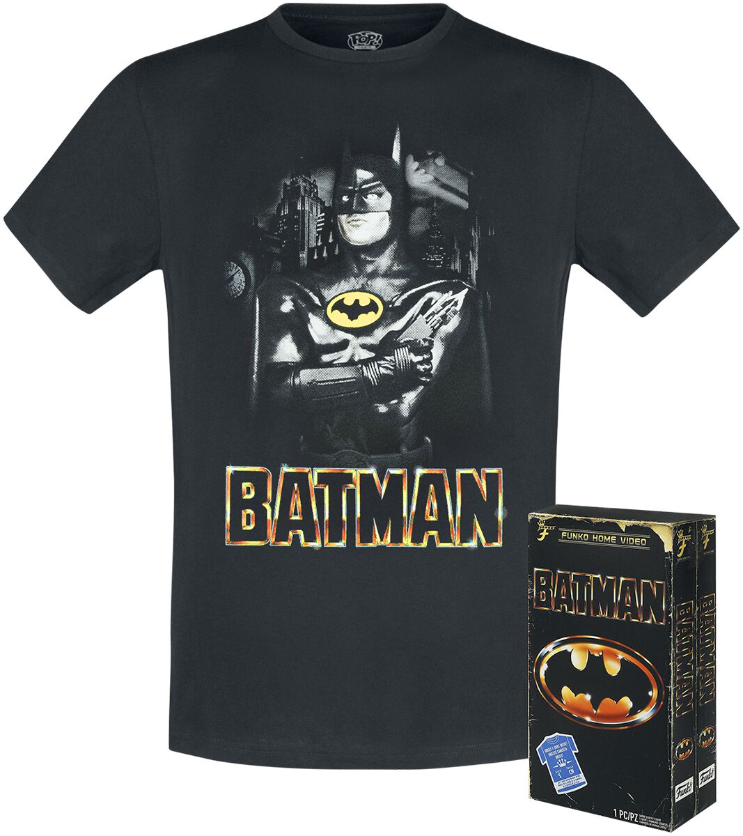Batman 1989 T-Shirt schwarz von Funko