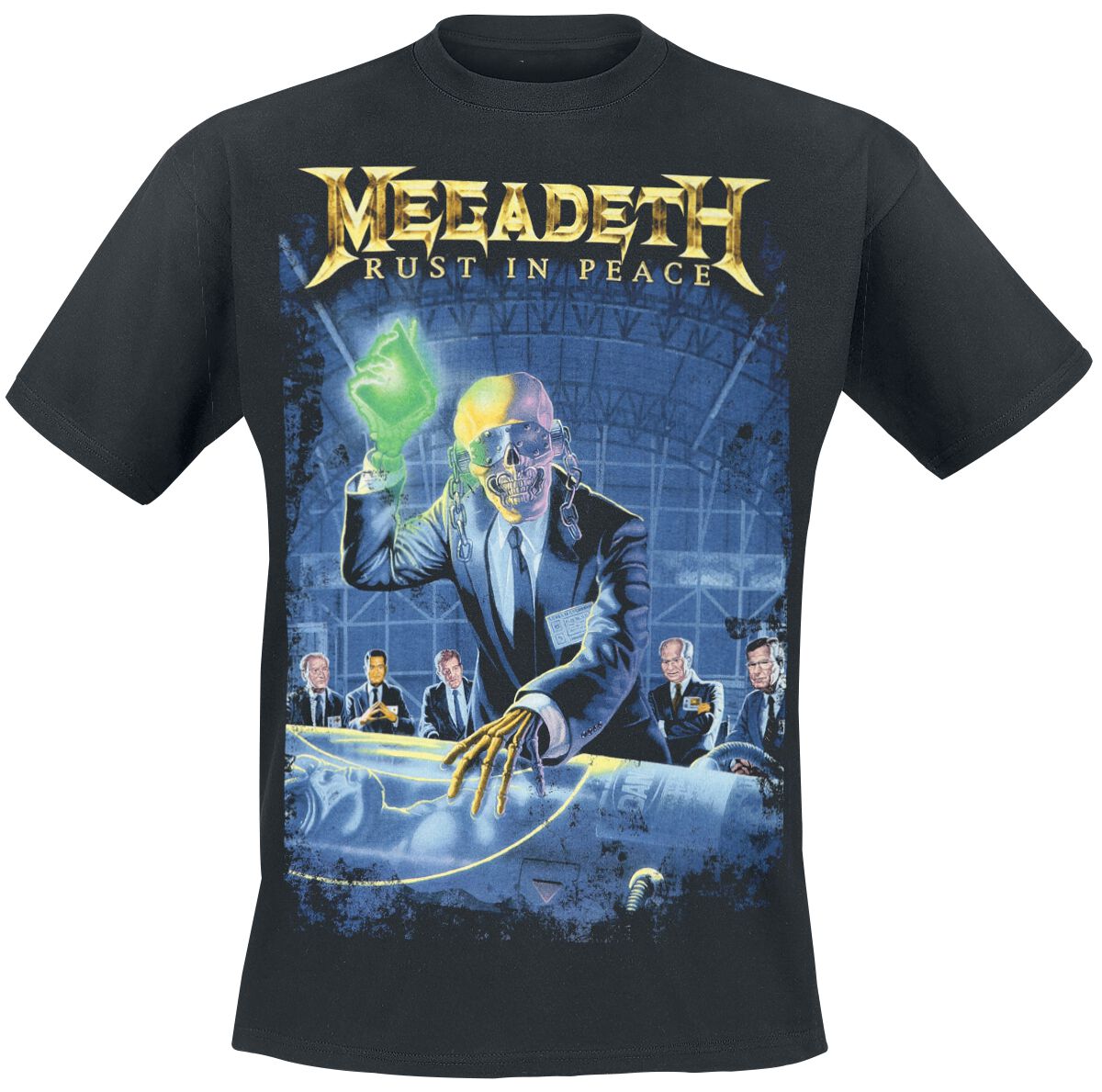 Rust in peace T-Shirt schwarz von Megadeth