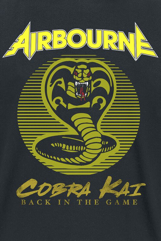 Große Größen Männer Cobra Kai | Airbourne T-Shirt