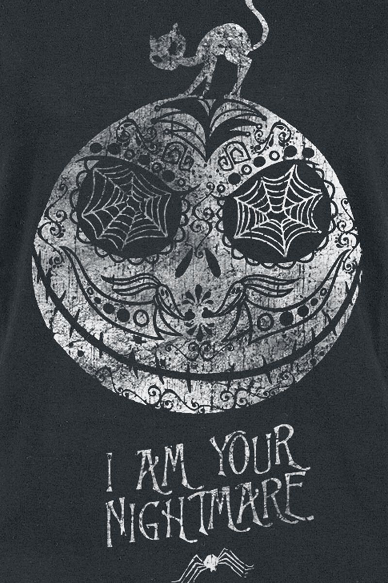 Jack Skellington I Am Your Nightmare T-Shirt schwarz von The Nightmare Before Christmas RN12616