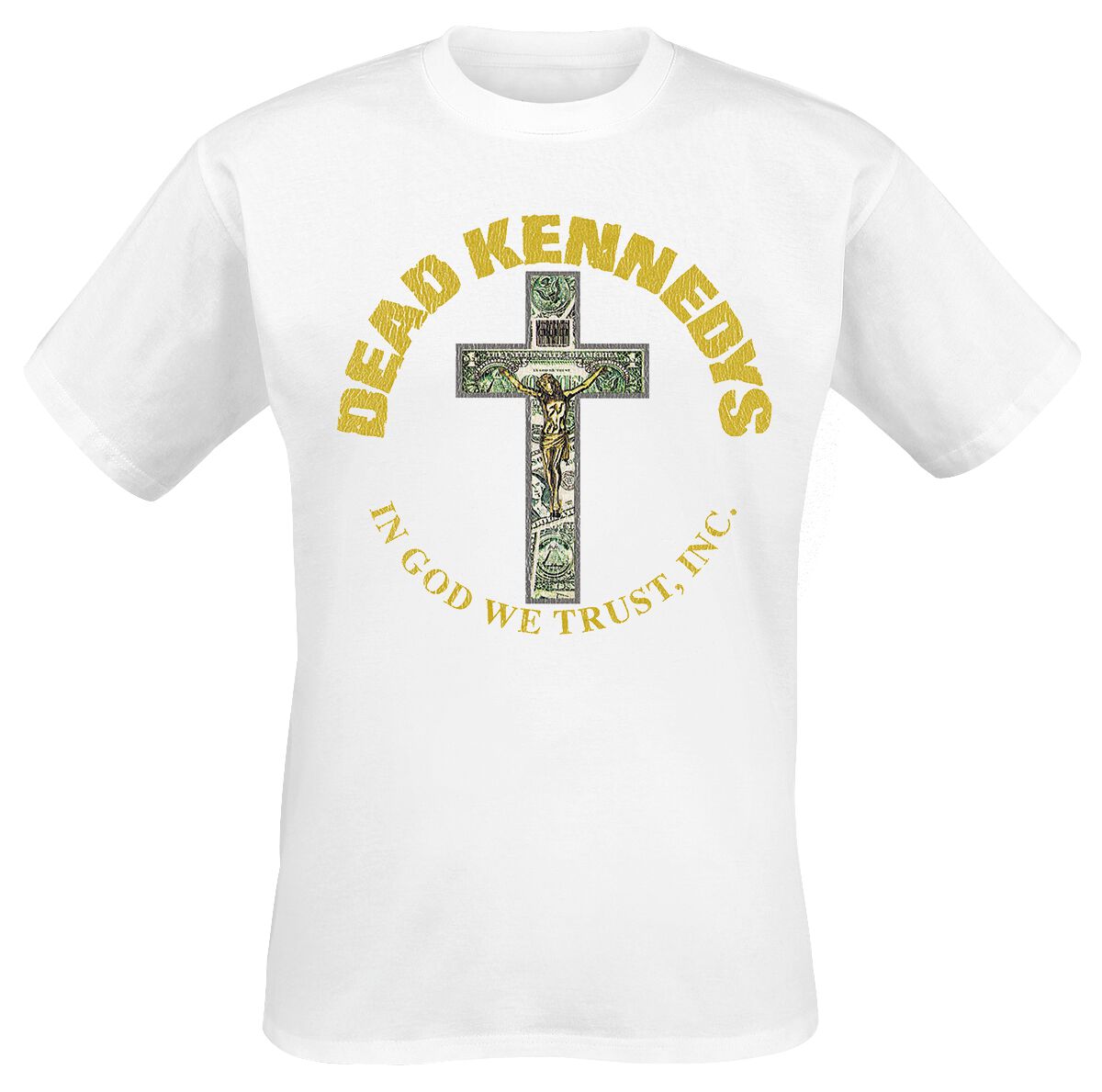 Image of Dead Kennedys In God We Trust T-Shirt weiß
