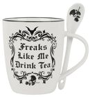 Freaks Like Me Drink Tea, Alchemy England, Tasse