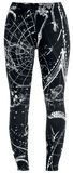 Black Astrology Leggings, Gothicana by EMP, Leggings
