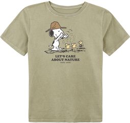 Kids - Snoopy - We Respect Our Resources, Peanuts, T-Shirt