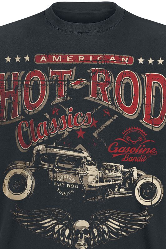 Große Größen Männer Hot Rod Classics | Gasoline Bandit T-Shirt
