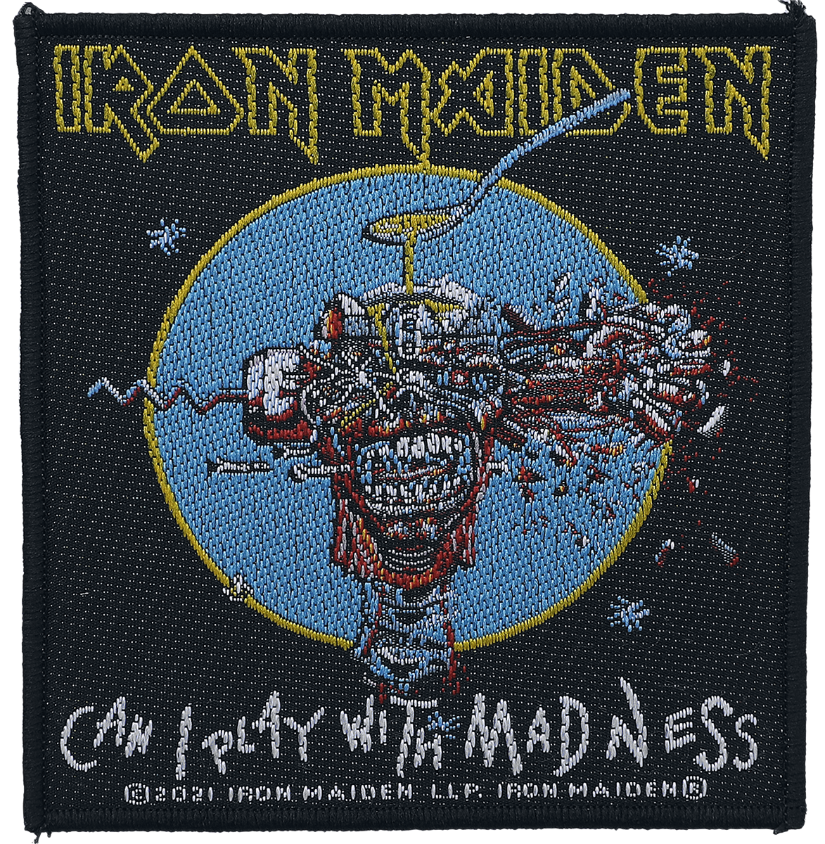 🏷️ Patch  de Iron Maiden - Can I Play With Madness - pour Indifférent