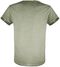 Olives T-Shirt mit leichter Waschung