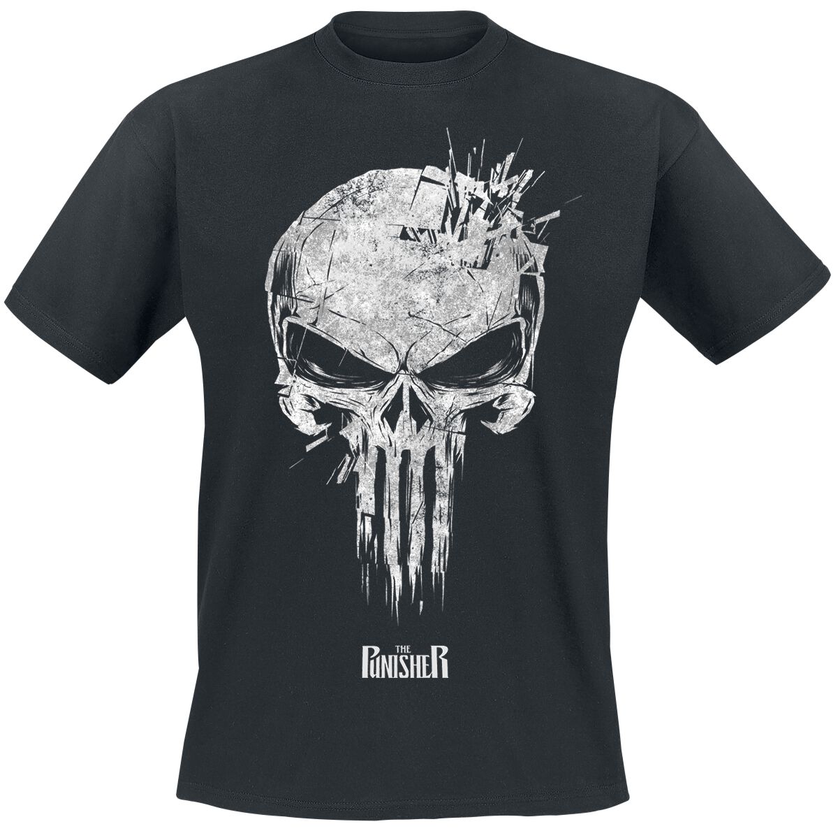 Marvel T-Shirt - Skull Blast - S bis XXL - für Männer - Größe M - schwarz - Lizenzierter Fanartikel - Männer - male