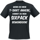 Sixpack bewundern, Sixpack bewundern, T-Shirt