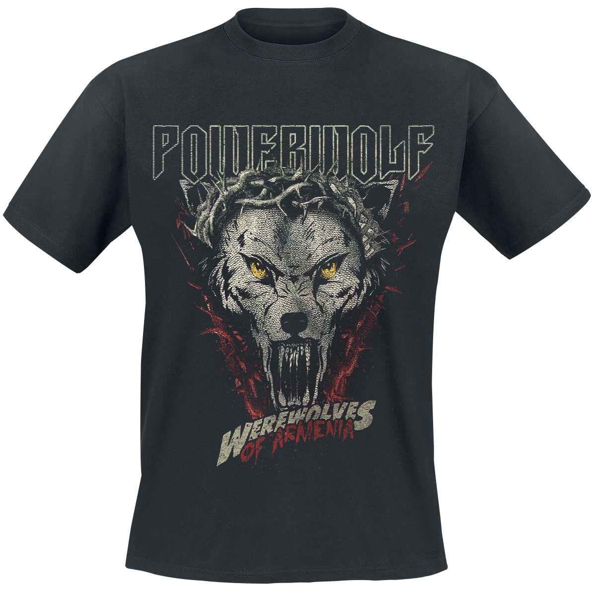 Werewolves T-Shirt schwarz von Powerwolf