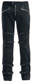 Buckle Strap Trousers, Gothicana by EMP, Stoffhose