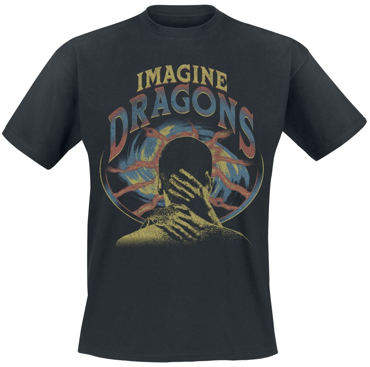 Imagine Dragons Hands T-Shirt schwarz in XXL
