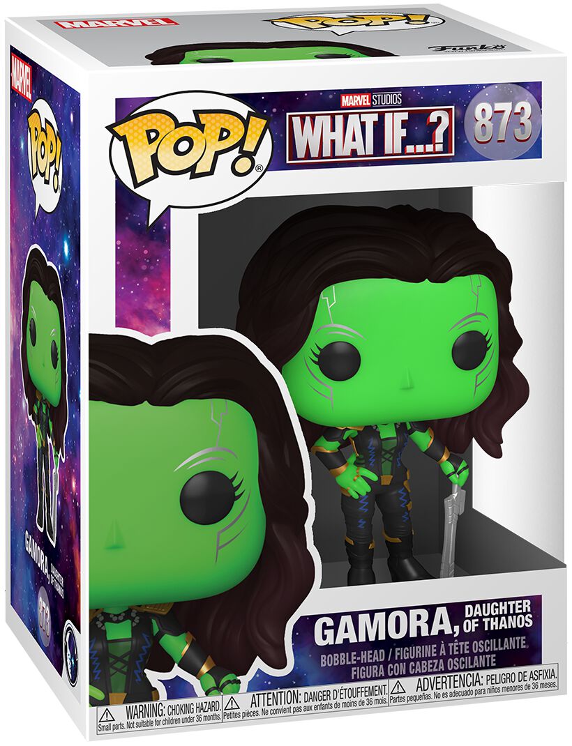What If...? Gamora, Daugther of Thanos Vinyl Figure 873 Funko Pop! multicolor