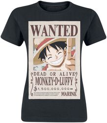 Wanted, One Piece, T-Shirt