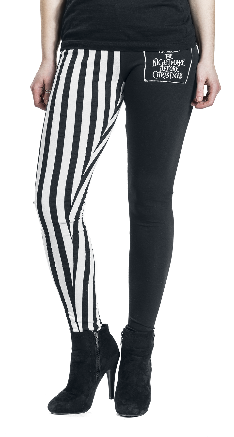 The Nightmare Before Christmas Jack Skellington Leggings schwarz weiß - 28.58% Rabatt