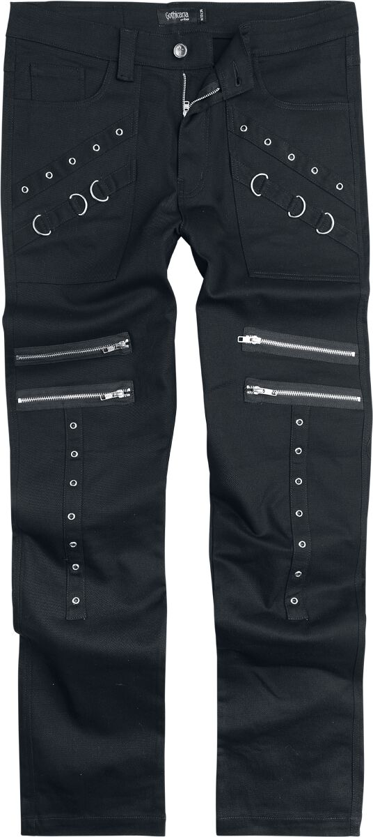 Tejanos  de Gothicana by EMP - Tempted by Alchemy - Hombre - Negro