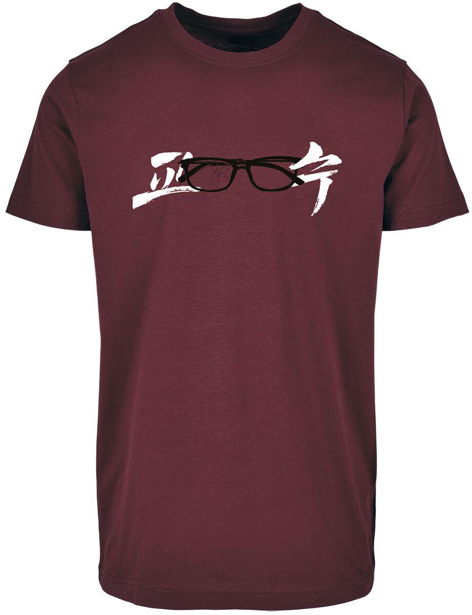 Haus des Geldes Professsor T-Shirt burgund Haus des Geldes Professsor T-Shirt burgund