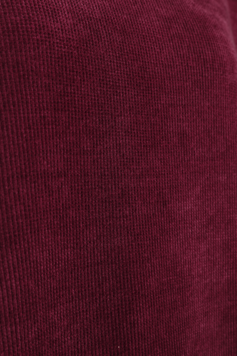 Thumbnail - RED by EMP Cosy Cord Kapuzenpullover rot in S