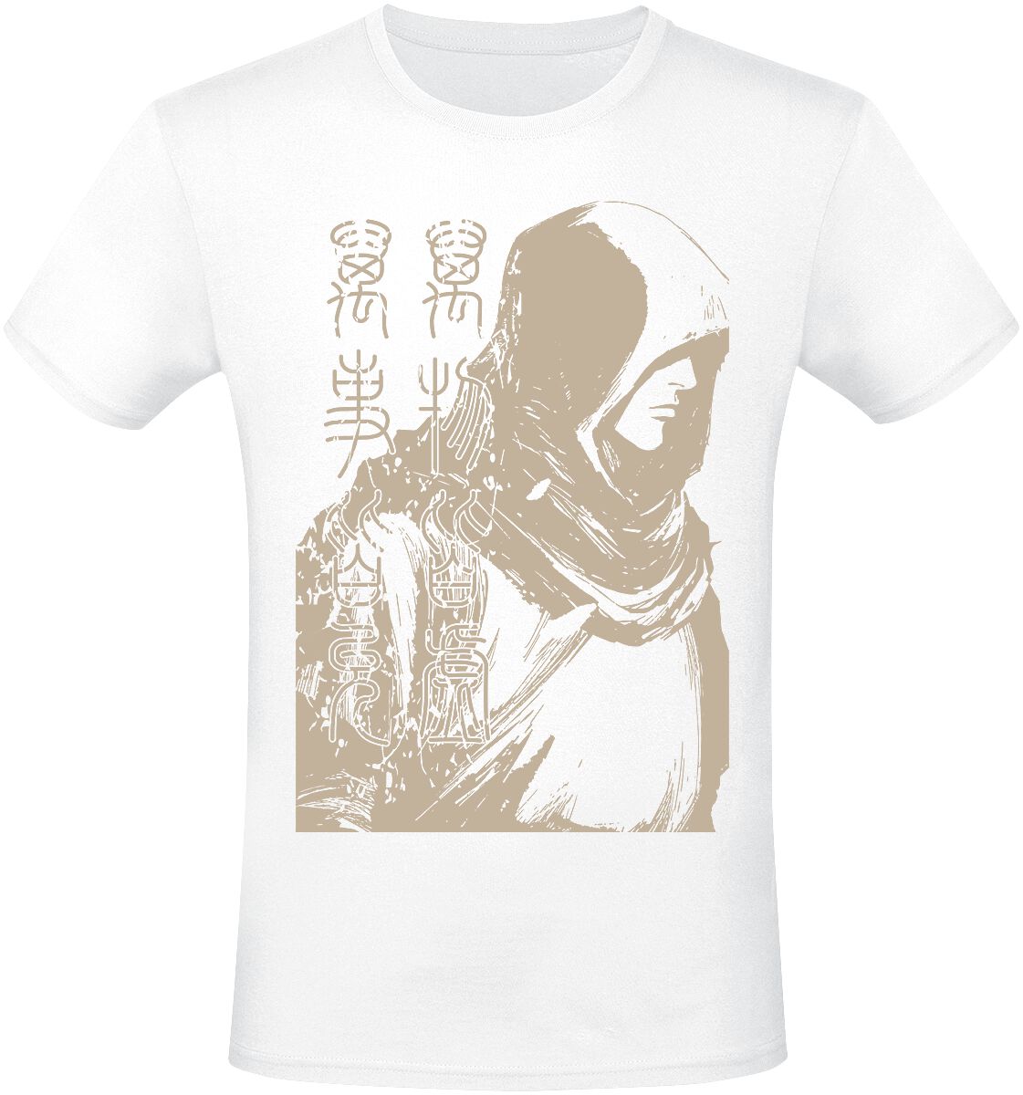 Assassin`s Creed - Gaming T-Shirt - Dynasty - Assassin - S bis XL - für Männer - Größe L - weiß  - EMP exklusives Merchandise!