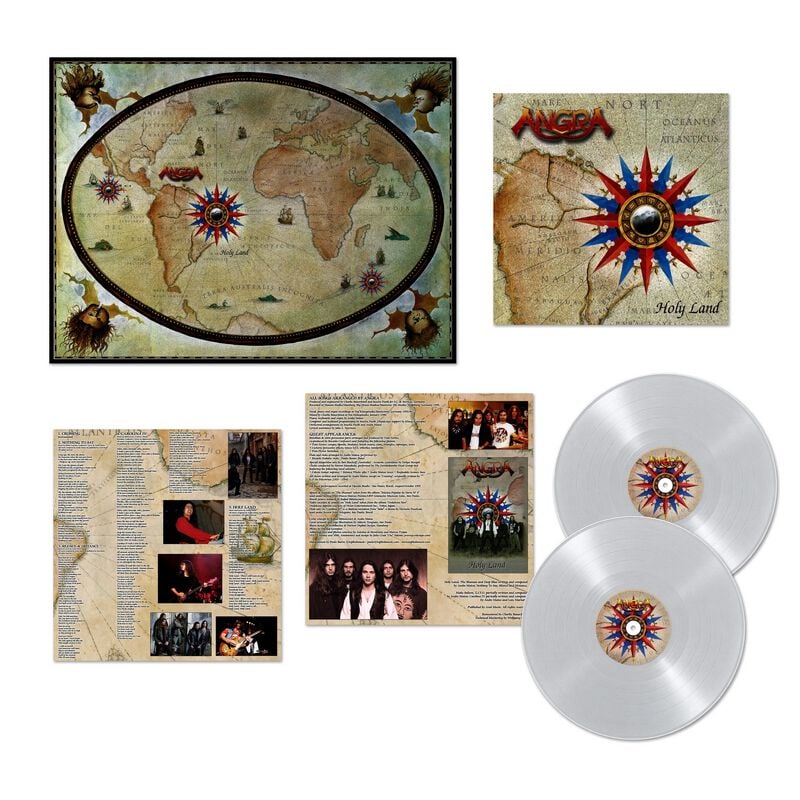 Angra Holy land LP multicolor