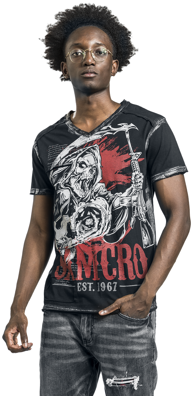 Sons Of Anarchy Samcro - EST. 1967 T-Shirt schwarz