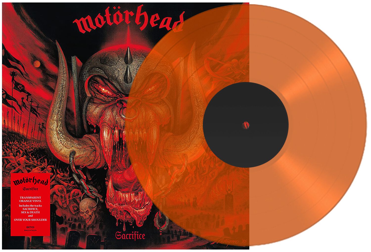 Motörhead Sacrifice LP farbig