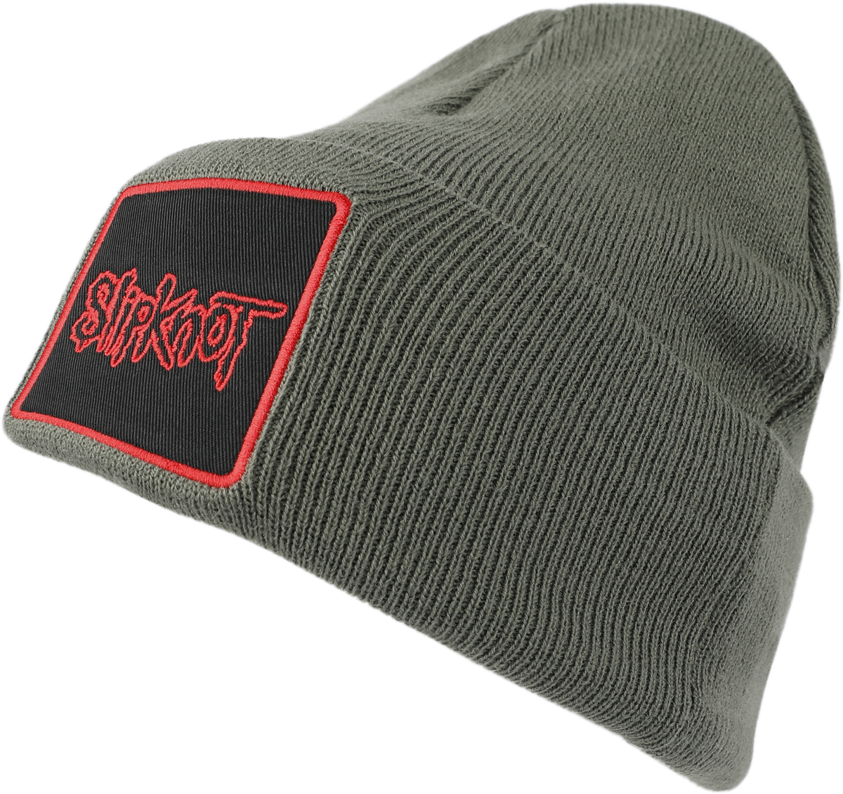 Slipknot  Beanie - Amplified Collection - Patch Beanie - olive