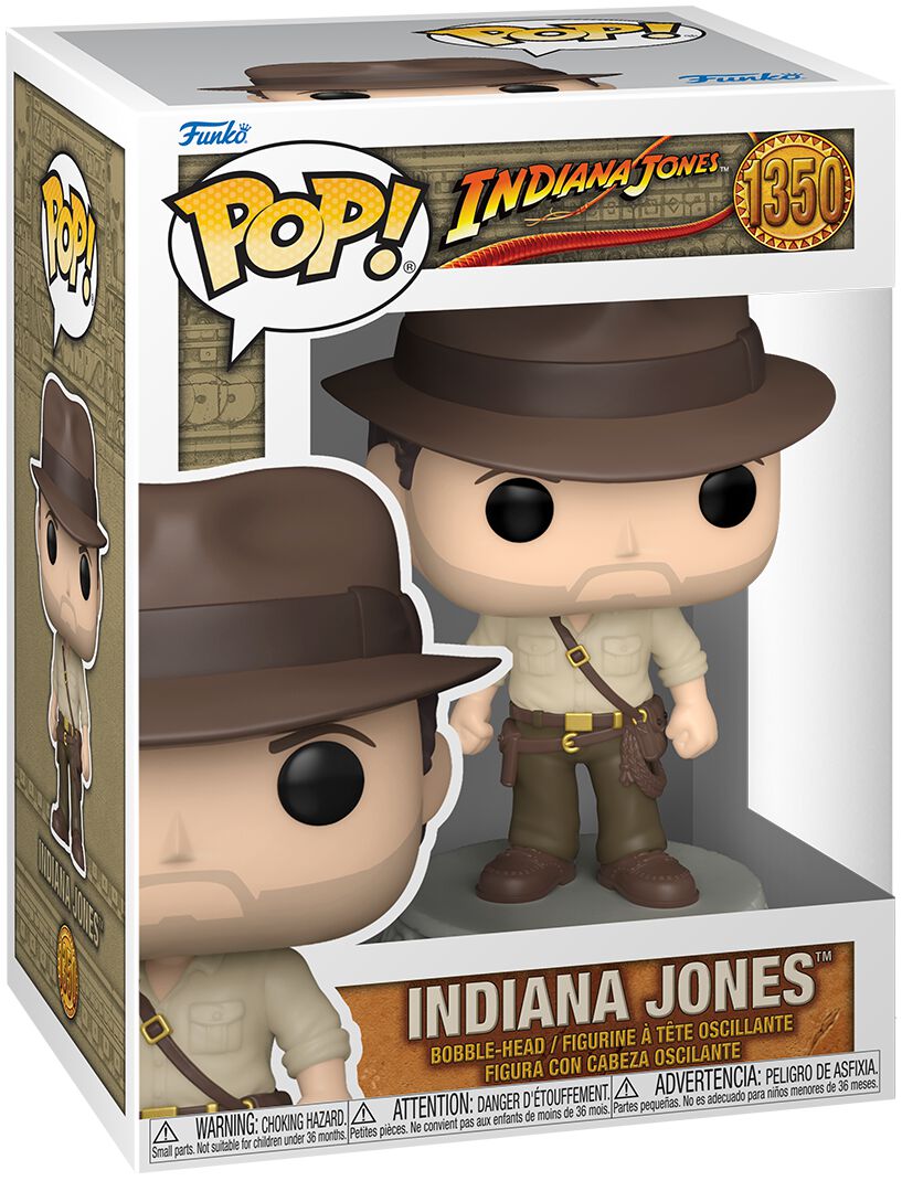 Image of Indiana Jones - I Predatori dell'Arca Perduta - Indiana Jones Vinyl Figure n. 1350 - Funko Pop! - Funko Shop Europe