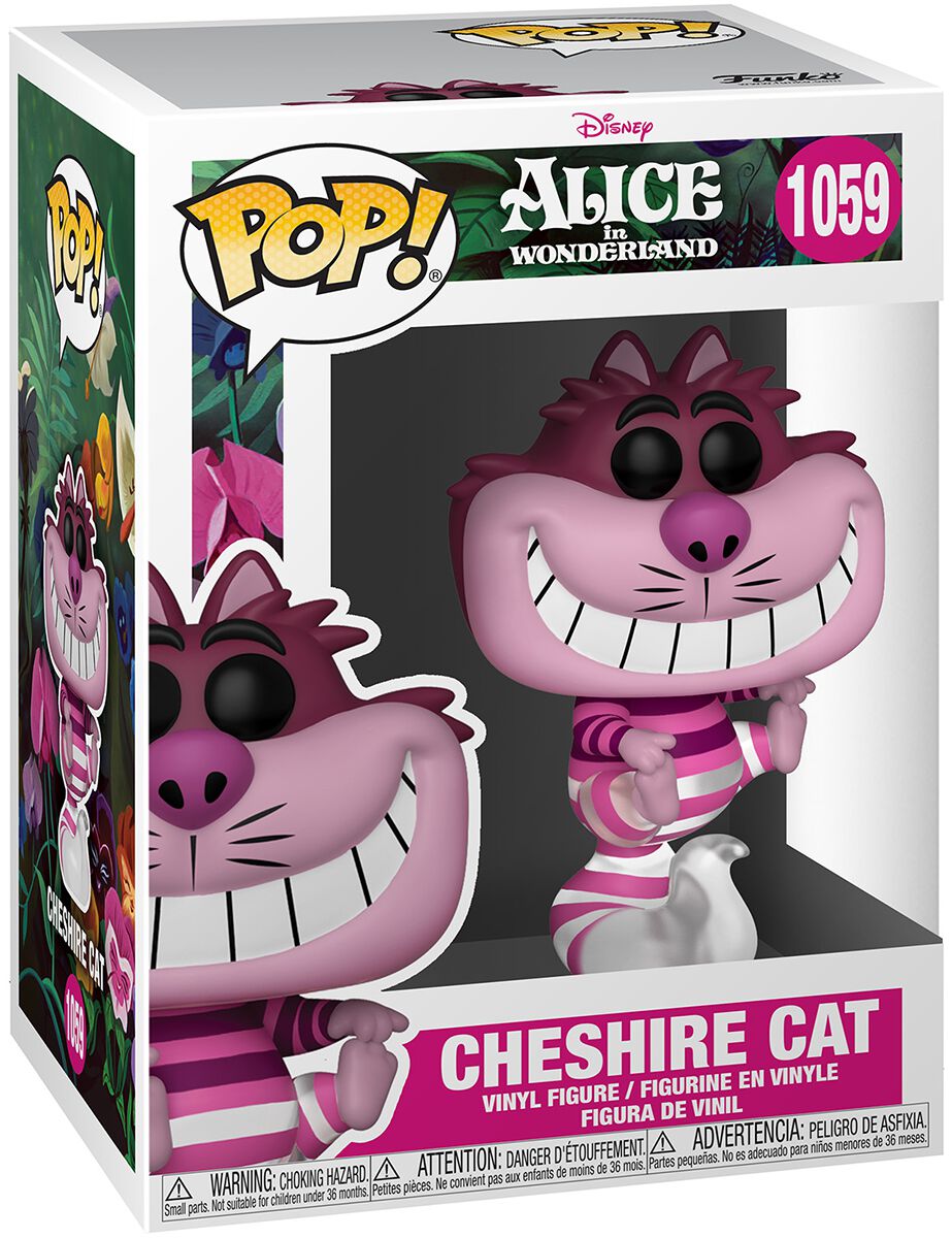 Alice in Wonderland Cheshire Cat Vinyl Figure 1059 Funko Pop! multicolor