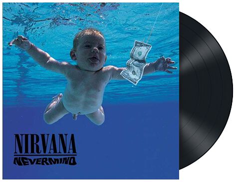 Nirvana Nevermind LP schwarz