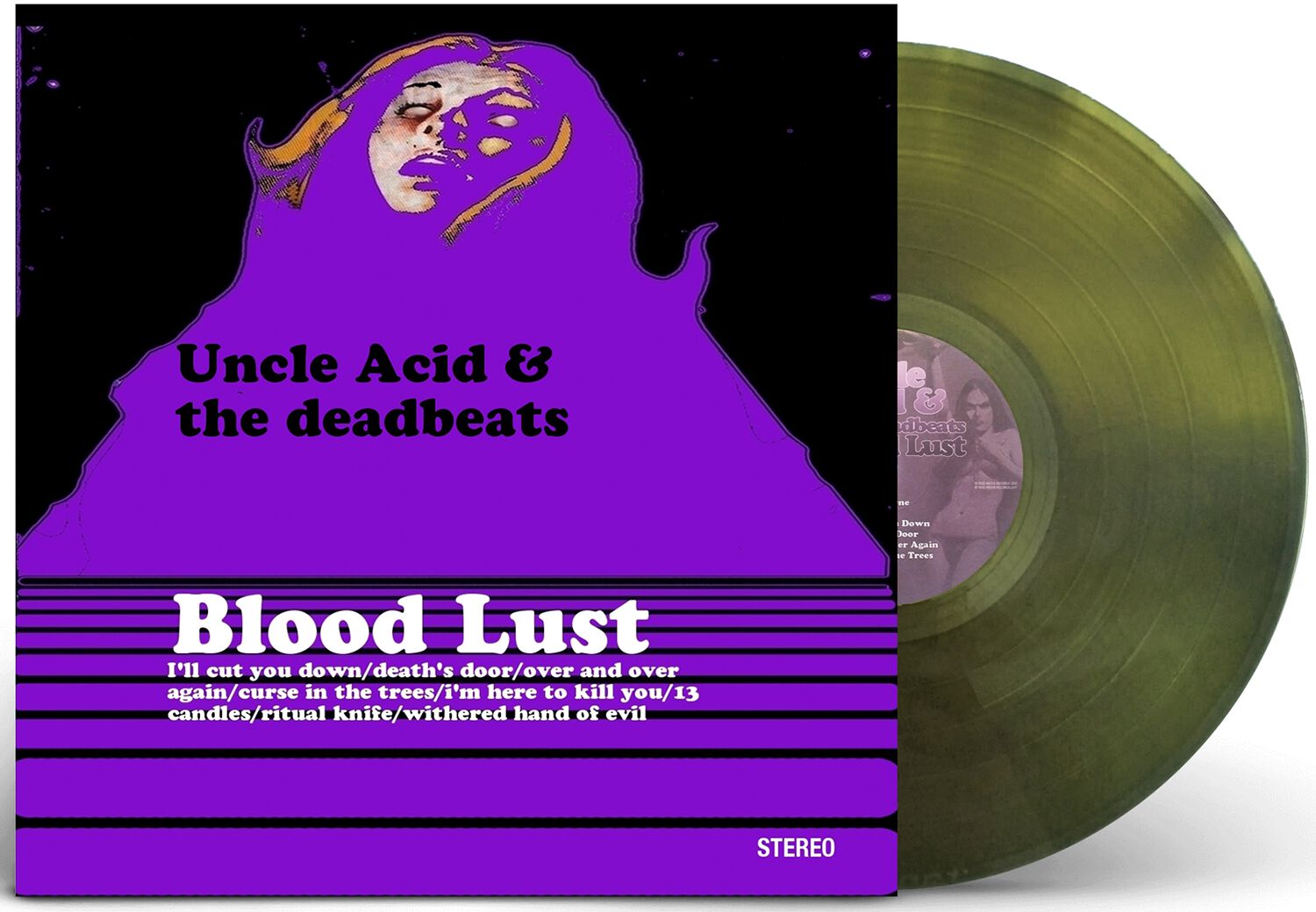 Levně Uncle Acid & The Deadbeats Blood lust LP zelená