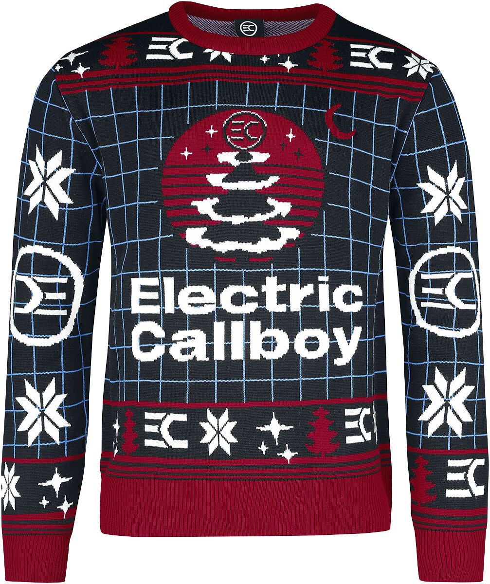 Electric Callboy Holiday Sweater 2022 Christmas jumper multicolour
