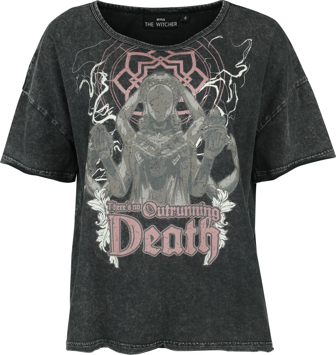 The Witcher - Gaming T-Shirt - Who Is Your Destiny - S bis XXL - für Damen - Größe XXL - dunkelgrau  - EMP exklusives Merchandise!