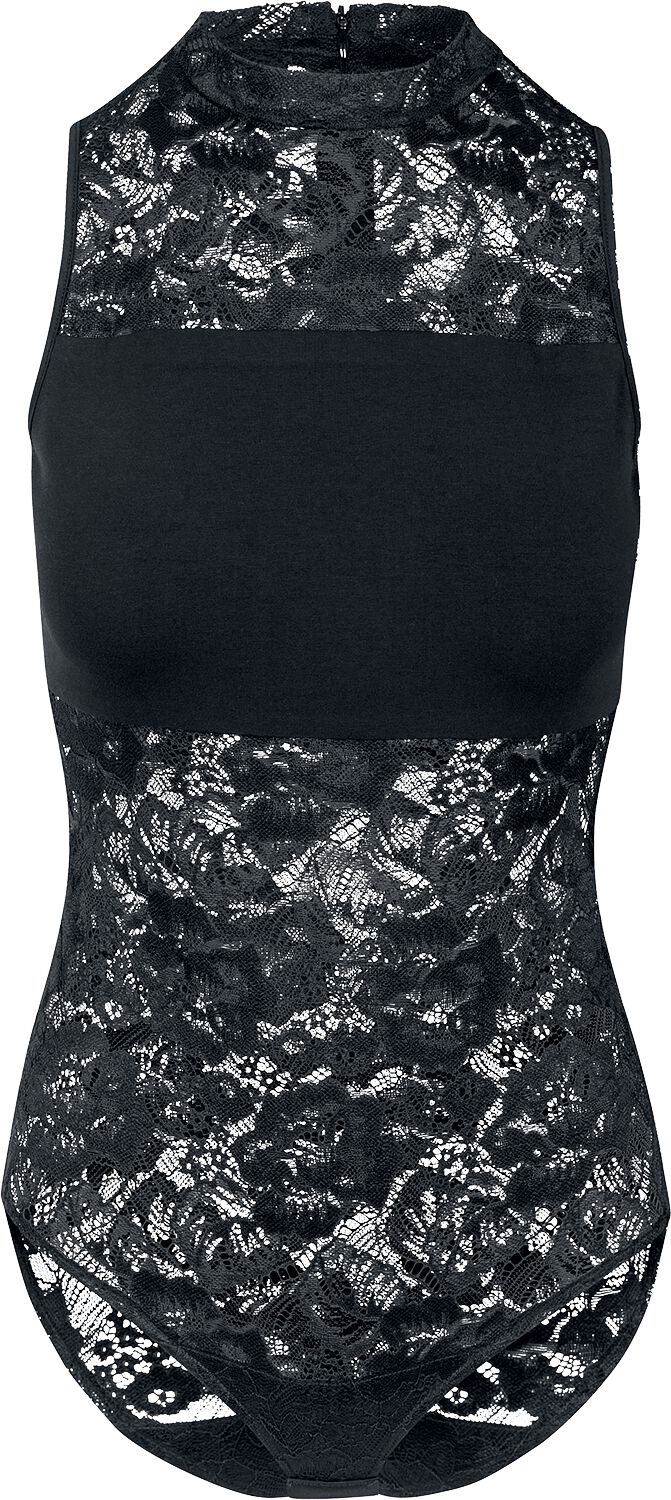 Image of Body di Urban Classics - Ladies Lace Body - XS a XL - Donna - nero