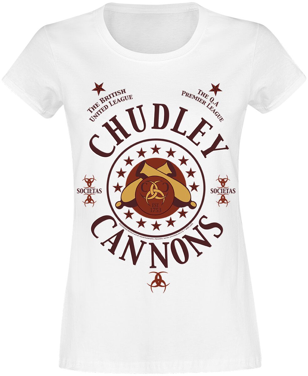 Harry Potter Chudley Cannons T-Shirt weiß