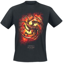 House Of The Dragon - Dragon Flames, Game Of Thrones, T-Shirt