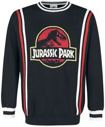 Retro Logo, Jurassic Park, Strickpullover