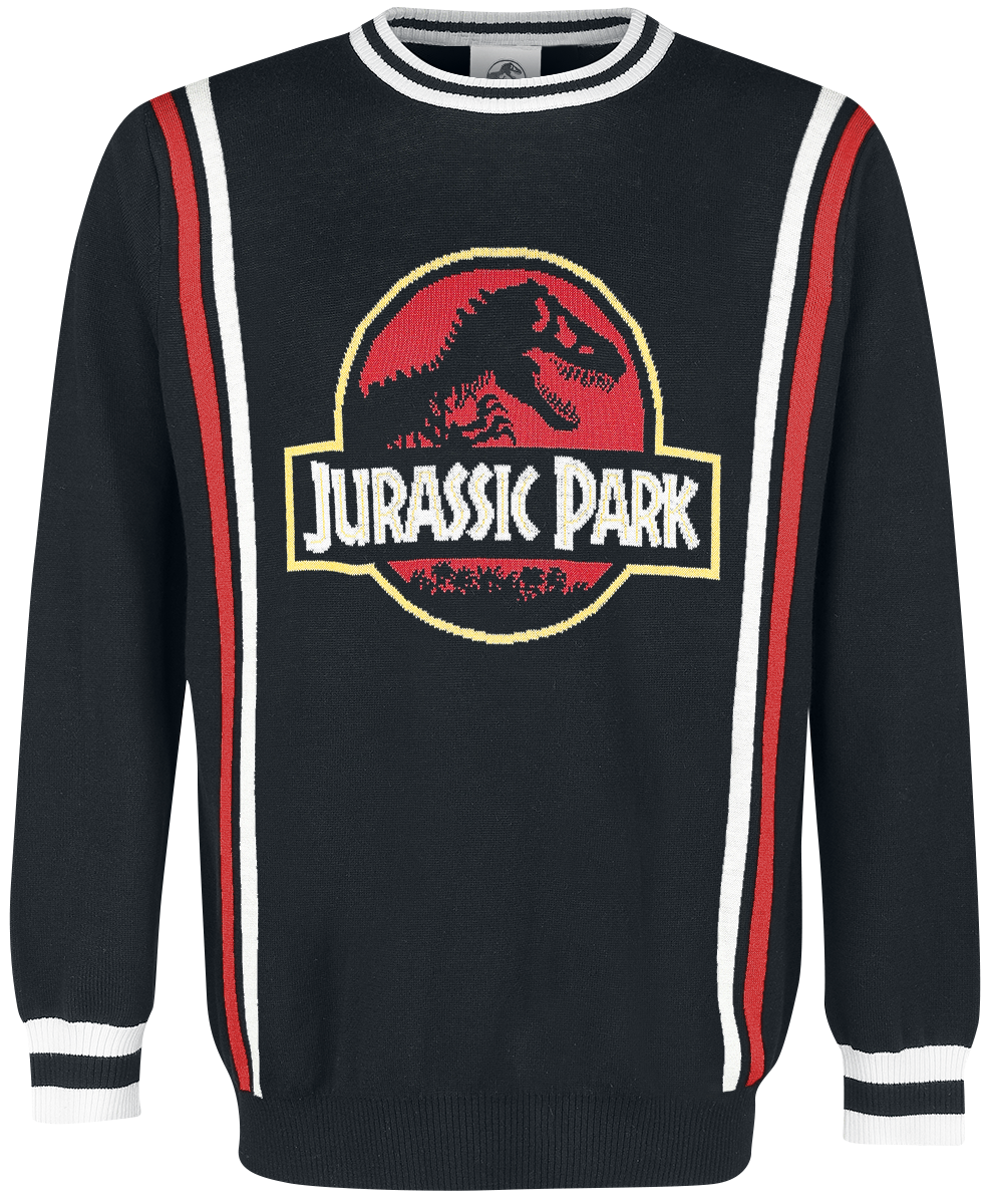 Jurassic Park - Retro Logo - Strickpullover - multicolor - EMP Exklusiv!