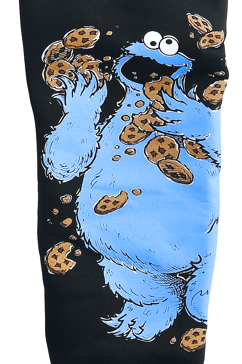 Sesamstraße Kids - Krümelmonster Jogginghose schwarz