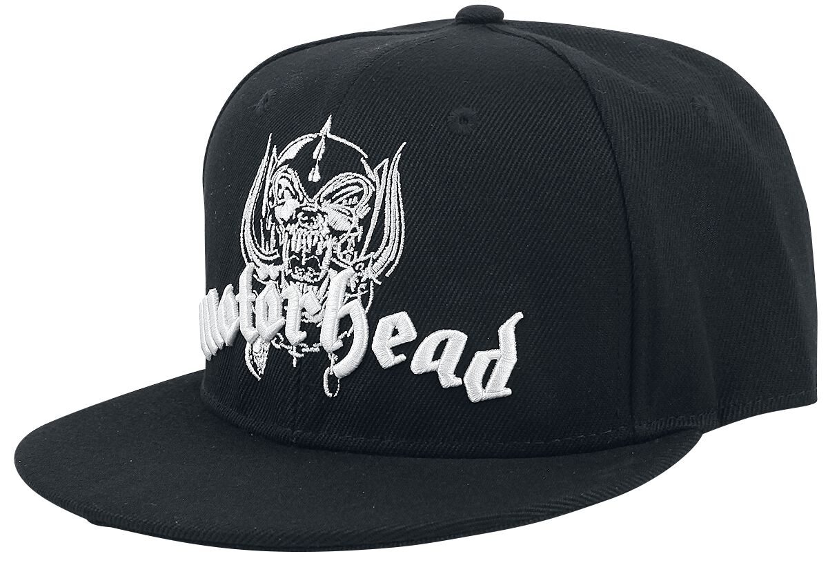 Motörhead - Logo - Cap - schwarz - EMP Exklusiv!