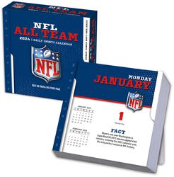All Team - Abreißkalender, NFL, Kalender